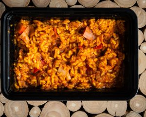 Seafood Rissoto Power Plate