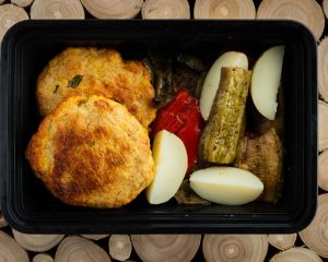 Handmade Turkey Protein Plate